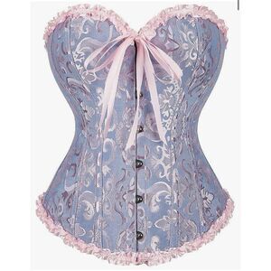 SZIVYSHI Corset Tops for Women, Bustier Shapewear Lingerie, Lace Waist